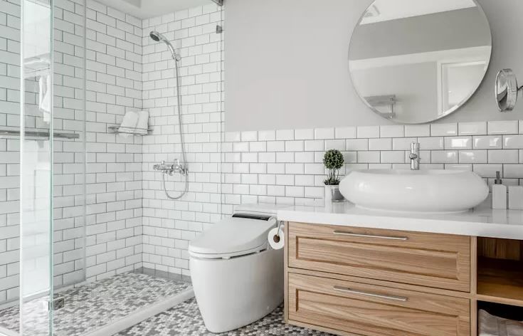 TỔNG HỢP CÁC MẪU THIẾT KẾ NHÀ TẮM ĐẸP 2021